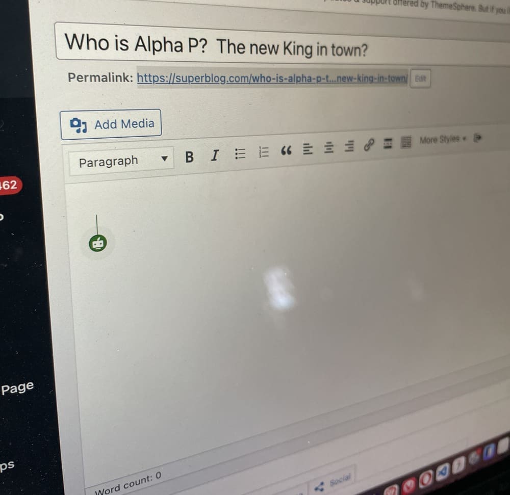 Megaphone and media icons